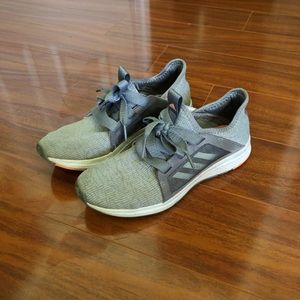 Gray Adidas Edge Lux Bounce shoes